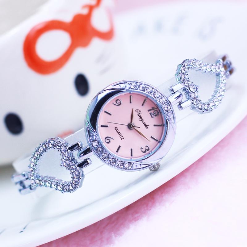

Wristwatches 2021 CYD Famous Women Girls Love Luxury Fashion Diamond Watches Female Ladies Dress Jewelry Quartz High Quality, White