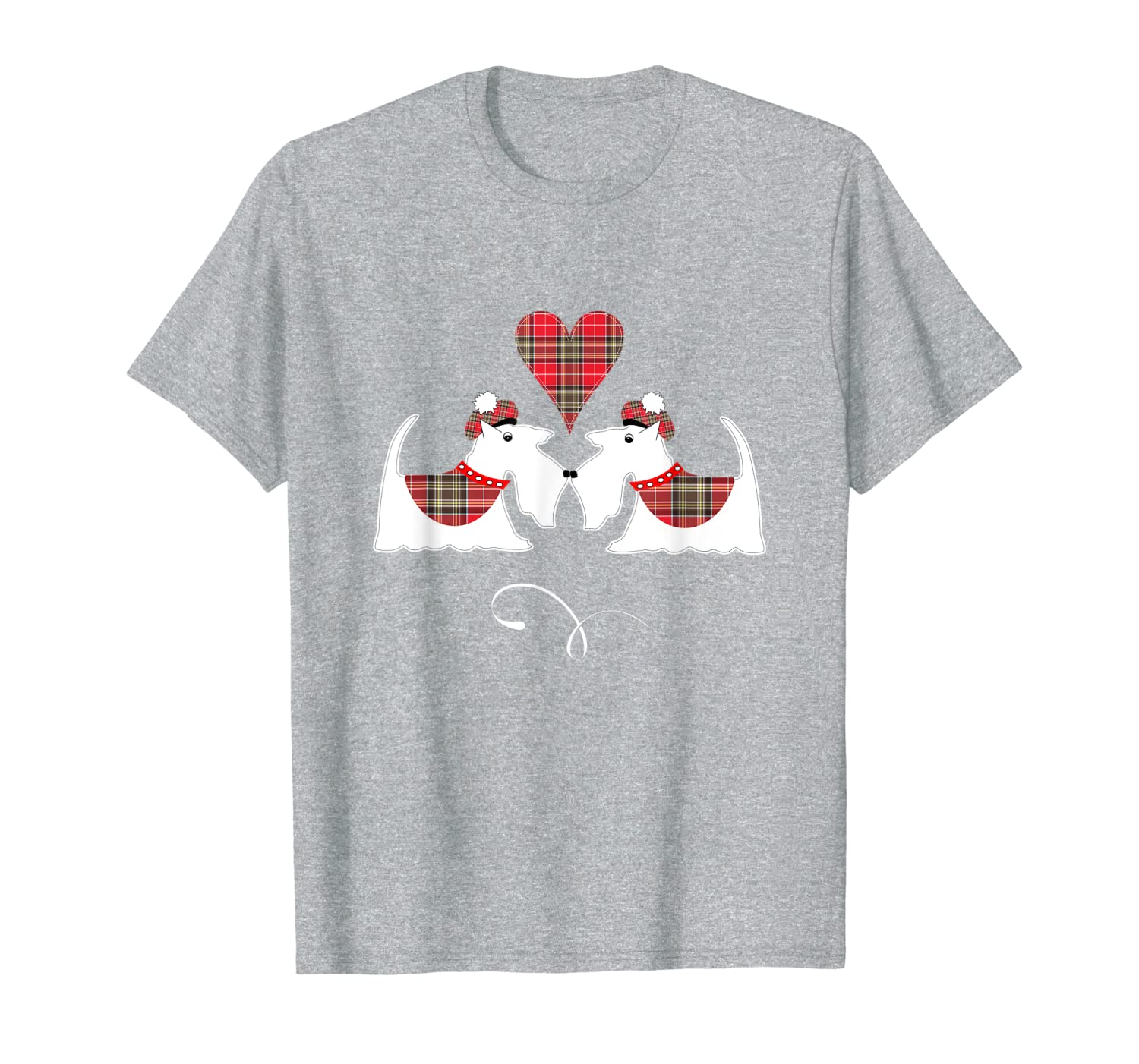 White Scottish Terriers Dog Lovers Cute Westies T-Shirt-image-702201018
