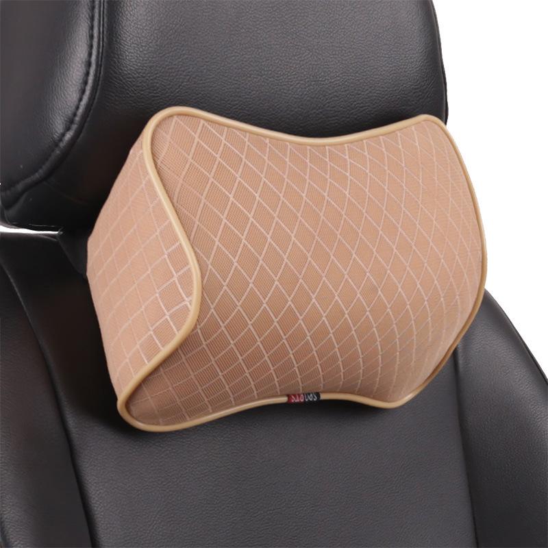 

Seat Cushions Car Mesh Headrest Memory Foam Pillow Neck And Lumbar Support Set Light Comfortable Breathable Can Be Washable