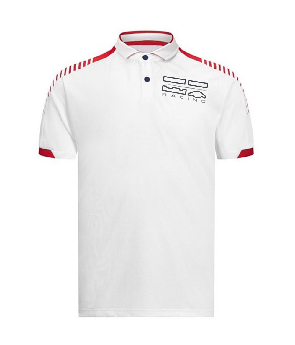 

2022 new F1 T-shirts Team lapel T-shirts Men's and women's casual short-sleeved POLO shirts Custom racing suits