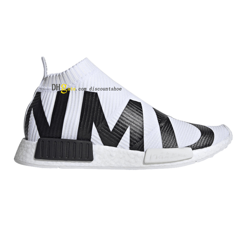 

NMD CS1 Primeknit Print White Running Shoes Mens Womens Sneakers size 36-45 EG7538 Top version, Fv1734