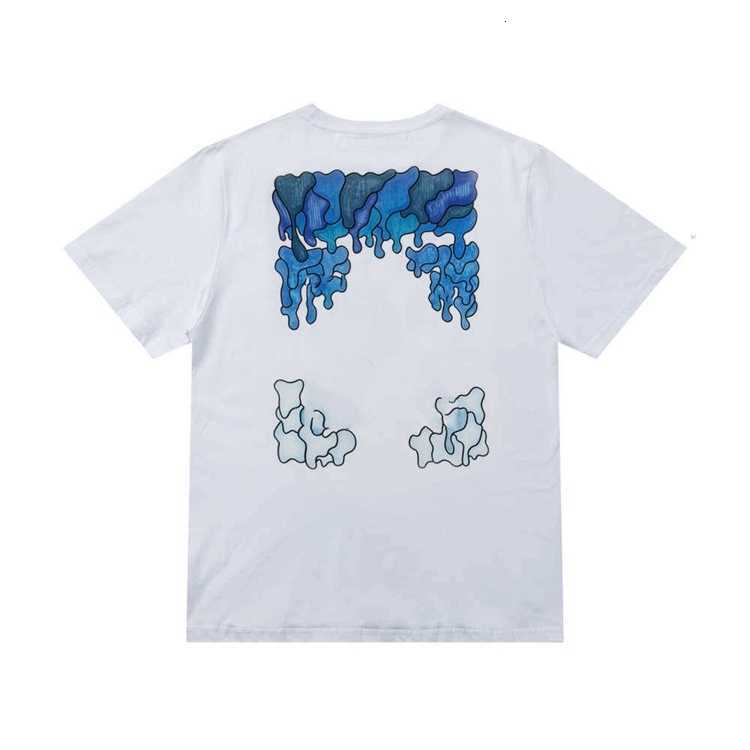 

t shirt off brand designer cotton short sleeves couples of black white t mens casual summer tee x printing, White;black