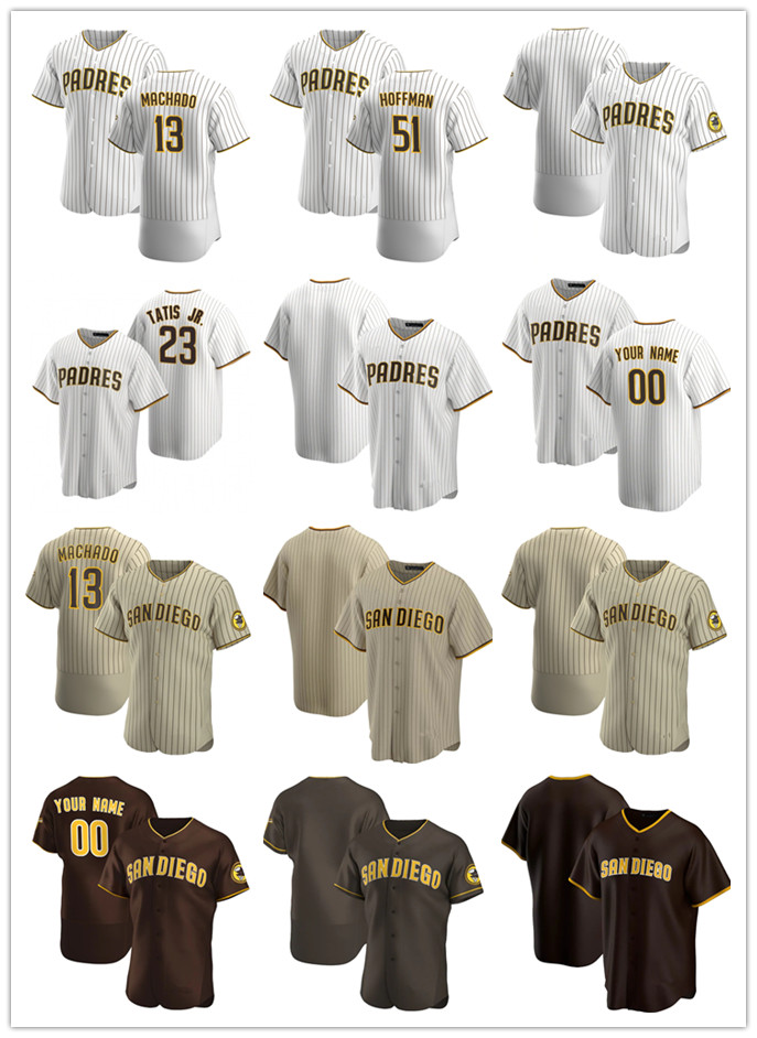 

Custom Jersey Mens Youth San Diego Padres 19 Tony Gwynn 23 Fernando Tatis Jr. 51 Trevor Hoffman 13 Manny Machado Baseball Jerseys, Blue;black