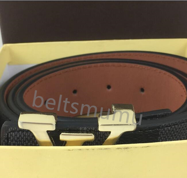 

With Box And Dust Bags White Black Golden Sliver Hardware Louis Bag Vitton Belts High Quality Lv For Men Womens Wallets Purses B, Black;brown