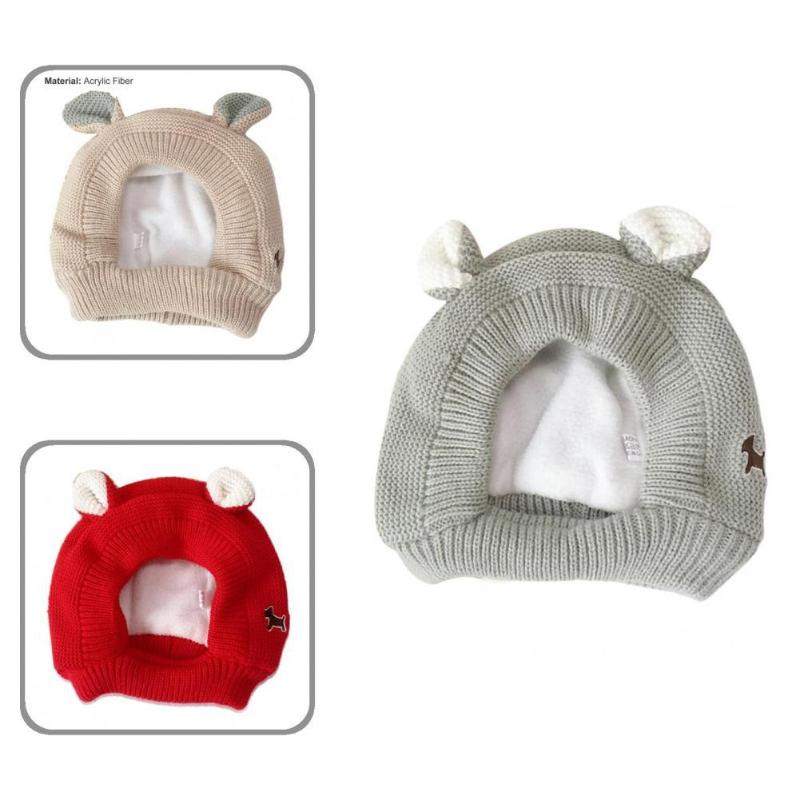 

Berets Autumn Winter Cute Korean Style Brimless Cap Kids Toddler Hat Ears For Festival, Black