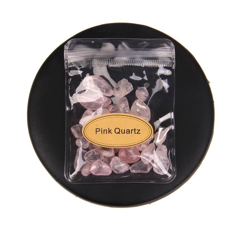 

Other 20g/Bag High Quality Natural Chip Bead Quartz Crystal Stone Gravel Beads Rock Tumble Minerals For Decoration