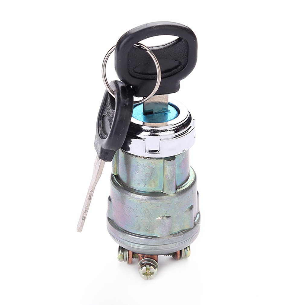 Universal Car Boat 12V 4 Position Ignition Starter Switch With 2 Keys For Petrol Engine Farm Machines Harvesting Machines Delivers-image-692389657