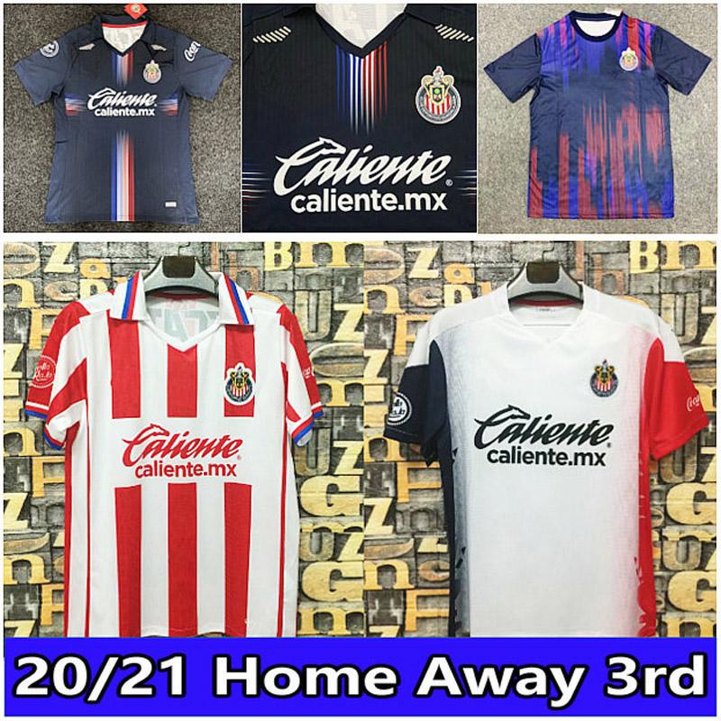 

2021 Soccer Jerseys 21 22 LIGA Mexicana Deportivo Guadalajara E.LOPEZ A.VEGA MACIAS U.ANTUNA Football shirt men, Black;yellow