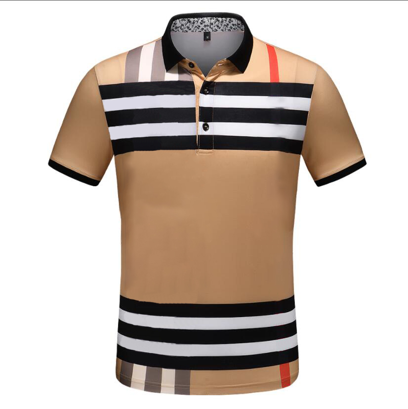 

2022 Dropship Fashion Designer Men's Polos Shirts Men Short Sleeve T-shirt Original Single Lapel Shirt Jacket Sportswear Jogging Suit M, White;black