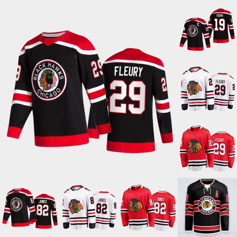 

Chicago Blackhawks Jonathan Toews Alex DeBrincat Patrick Kane Marc-Andre Fleury Caleb Jones Seth Jones Riley Stillman Tyler Johnson Jake McCabe Dominik Kubalik, Womens 2021 reverse retro s-xxl