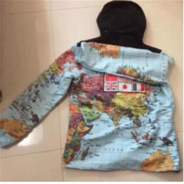 

2022 New Fashion Mens Jacket Map Reflective Women Jackets Hooded Long Sleeve Black Coat Streetwear Outdoorwear Noctilucent Clothing, Blue