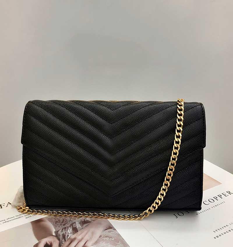 

2021 New brand fashion Handbags designer Women Shoulder Handbag Flaps Chain Bag Messenger purse Shopping Tote with key Free Delivery