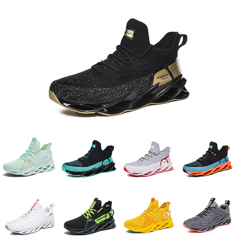 

men running shoes fashion trainer triple black white red navy university blue mens outdoor sports sneakers color thirty eighteen