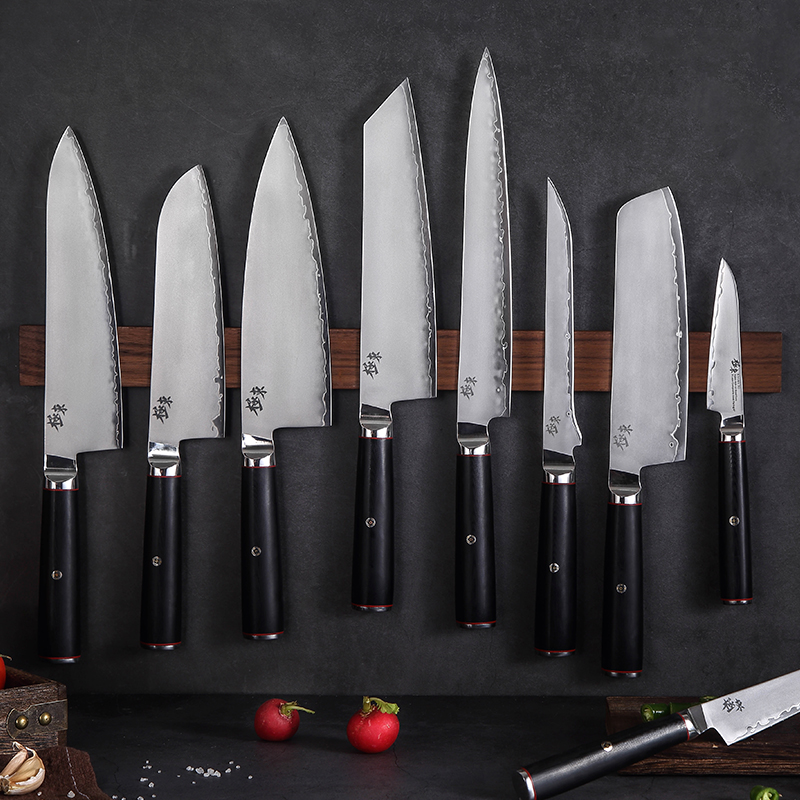 

Japan AUS-10 composite stee Forging knife Ceaver Chef knives Gyuto Fieting Knives Santoku Boning Paring Utity Seiko knife