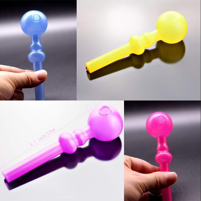 

hookahs 4.7"length hand pipes oil dab dabber rigs glass bongs smoking pipe