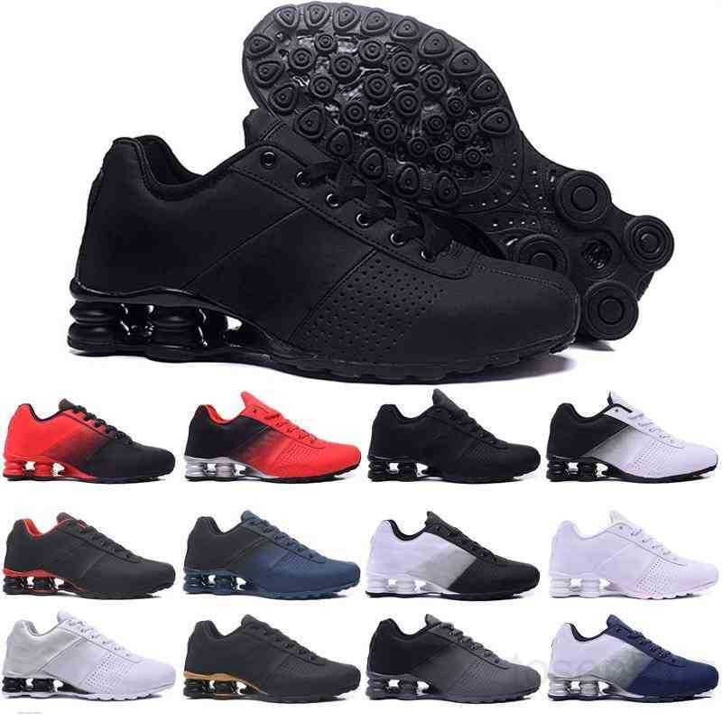 

shox Neu liefern 809 Schuhe für Männer Frauen Herren Trainer dreifach schwarz weiß lila rot Frauen Laufschuhe Mode running shoes JU9K, Color 04