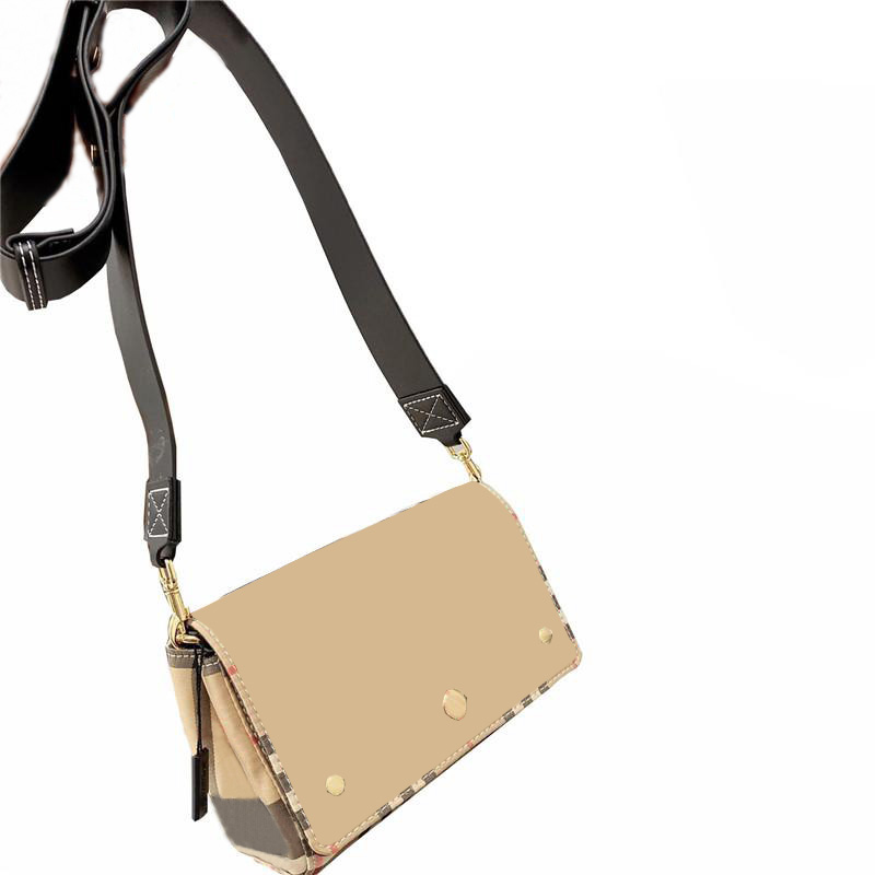

Retro plaid Shoulder Bags high quality fashion mini luxury bag cover buckle inner zipper compartment 18cm lady crossbody wallet 2021 designe
