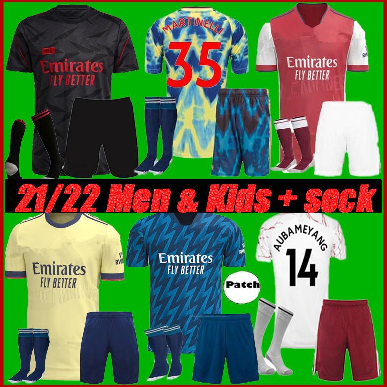 

Arsen 424 soccer jersey 2021 ODEGAARD PEPE SAKA THOMAS TIERNEY WILLIAN SMITH-ROWE 2122 MAITLAND NILES football shirts men+kids kit, Black;yellow