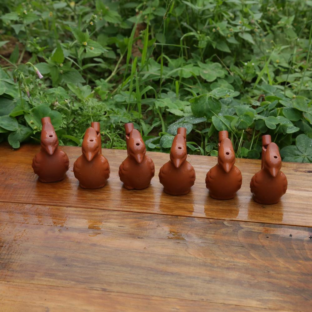 

Water Bird Whistle Vintage Water Bird Ceramic Arts Crafts Whistles Clay Ocarina Warbler Song Ceramic Chirps Children Bathing Toys SEAWAY FWF10763