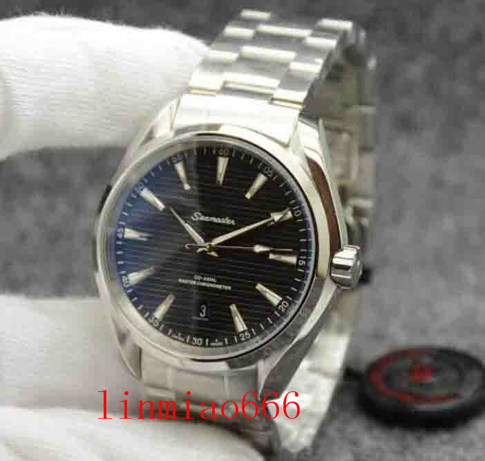 

watch automatic mechanical grey dial ]42mm stainless steel glass back sports rubber strap wristwarches, Slivery;brown
