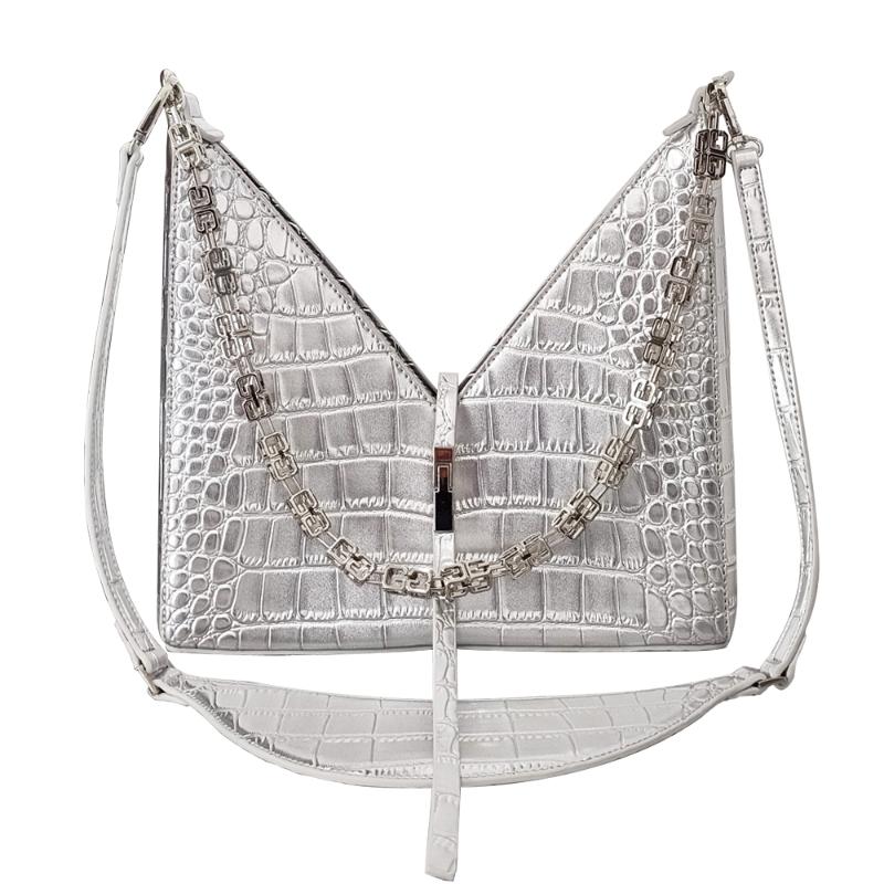 

Evening Bags Fashion Style Cut Out Crossbody Chain Shoulder Bag For Women, Black