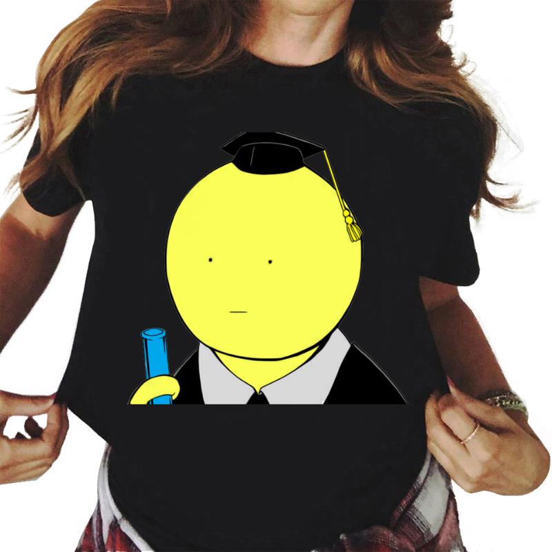 

Men' T-Shirts Assassination Classroom Unisex Black T Shirt Kawaii Cartoon Tshirt Harajuku Graphic Female Short Sleeve T-shirt Summer Clothe, Md748zs