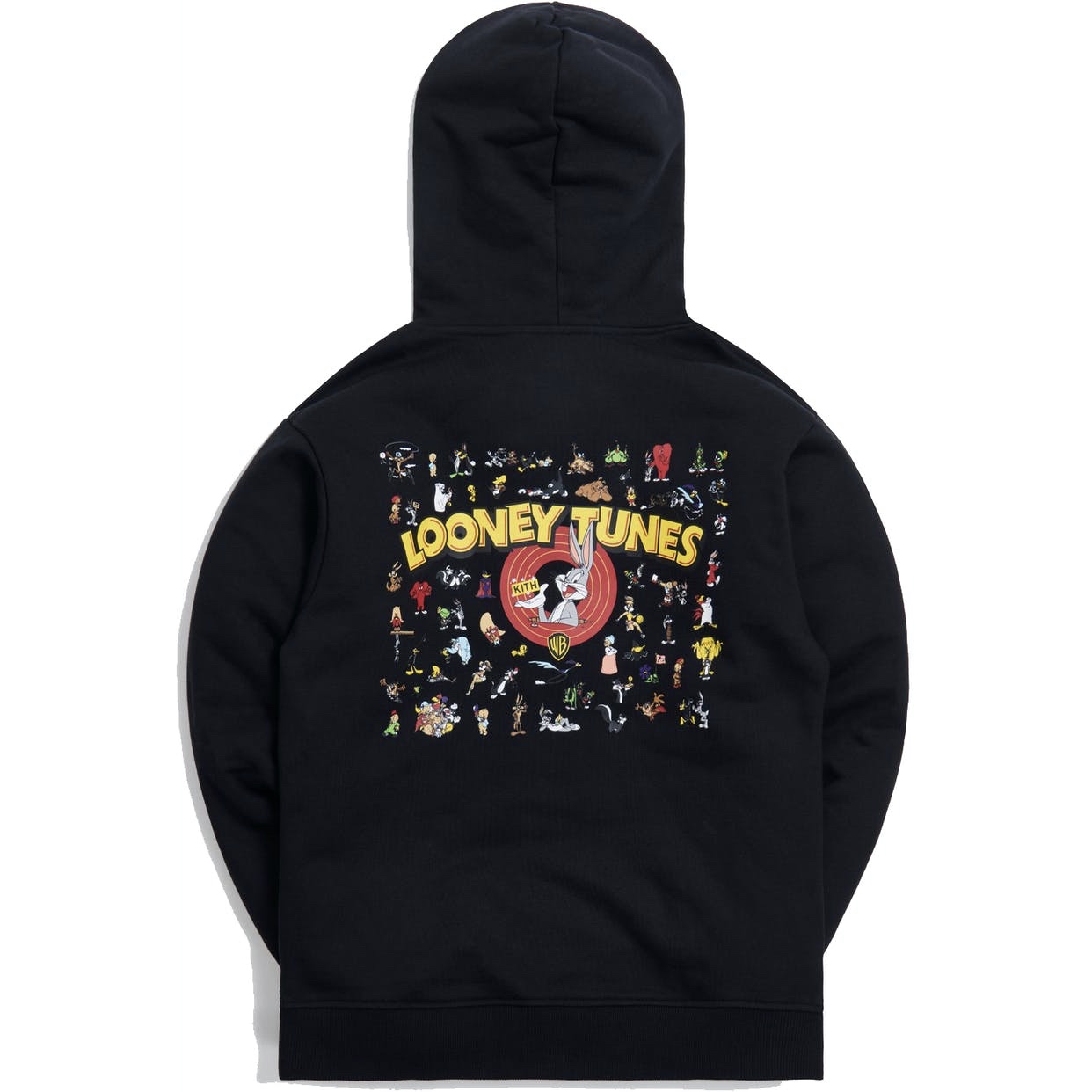 

Men' and women' 100% cotton Looney Tunes That' All Folks Hoodie Printed Light Gray Black Joint Street Hooded Pullover Loose hoodie