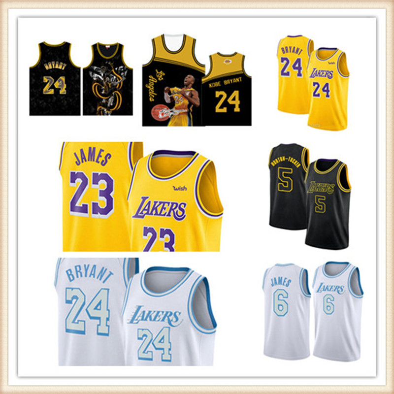 

Los AngelesLakersJamesBryant Jersey Alex 4 Caruso Talen 5 Horton-Tucker Anthony 3 Davis Kyle 0 Kuzma Basketball mens, Black;red