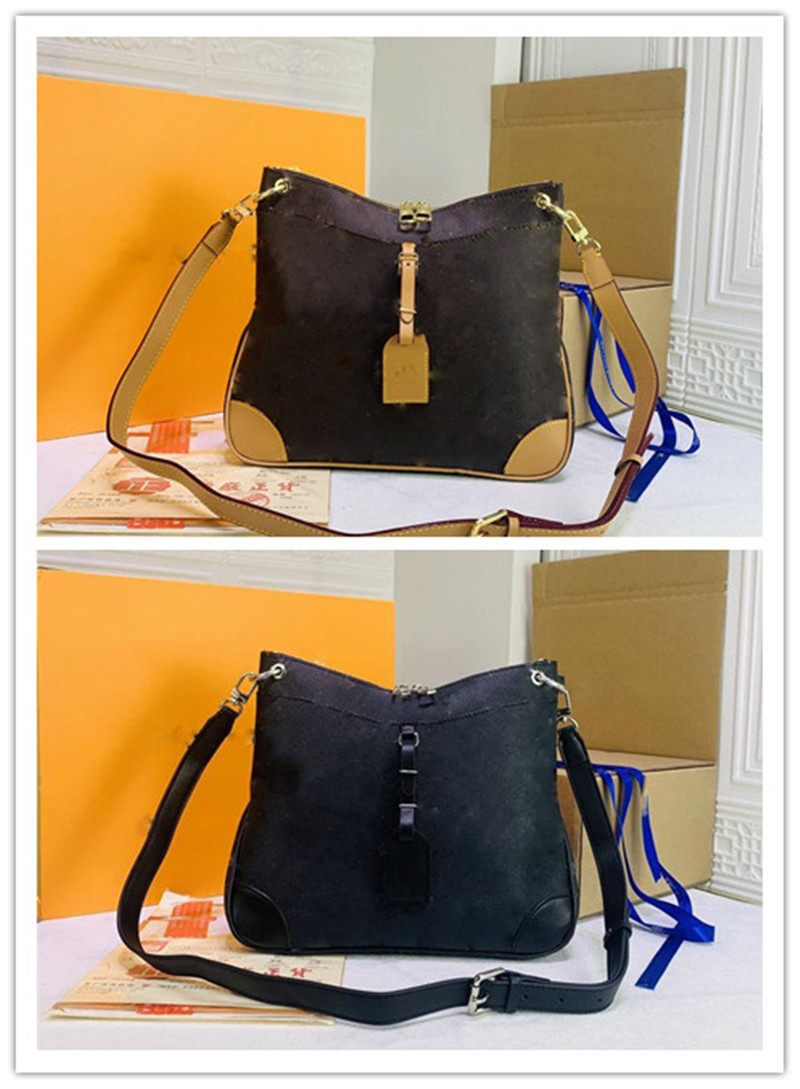 

Designer Luxury Odeon MM Shoulder Bag Black Diagonal Hanging Messenger Crossbody Bag, Brown;gray