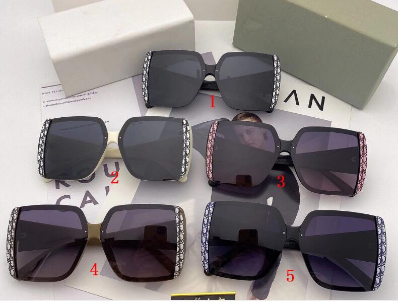 

2021 Designer Square Sunglasses Men Women Vintage Shades Driving Polarized Sunglass Male Sun Glasses Fashion Metal Plank Sunglass Eyewear