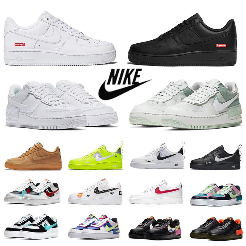 

air force Dunk 1 low dunks mens running shoes Sup Triple white Classic og utility black red wheat high men platform shoe 1s womens trainers jogging sports sneakers, Color#1