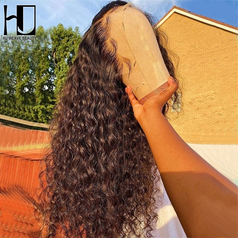 

30 34 40 inch Deep Wave 13x4 13x6 360 Frontal Human Hair Wigs Brazilian 5x5 Lace Closure Loose Water Wavy Wig Bla Women, 13x4 lace wig