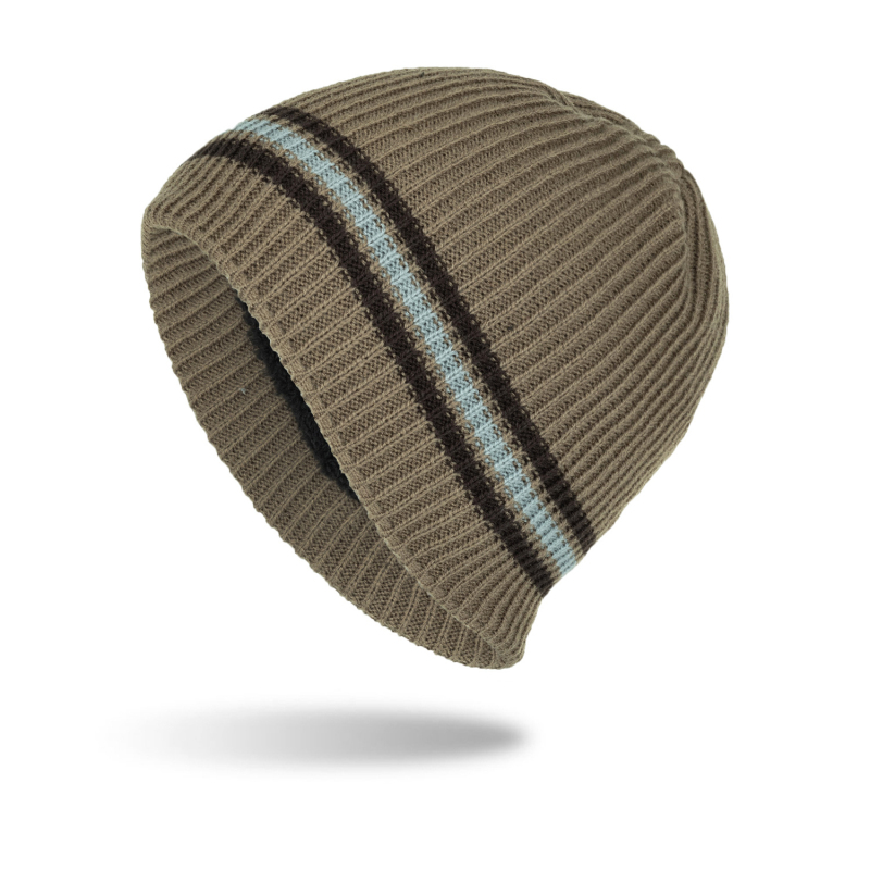 

Cool Design Street Casual Style Men Winter Outdoor Keep Warm Beanie Skull Caps Pullover Hats, Black