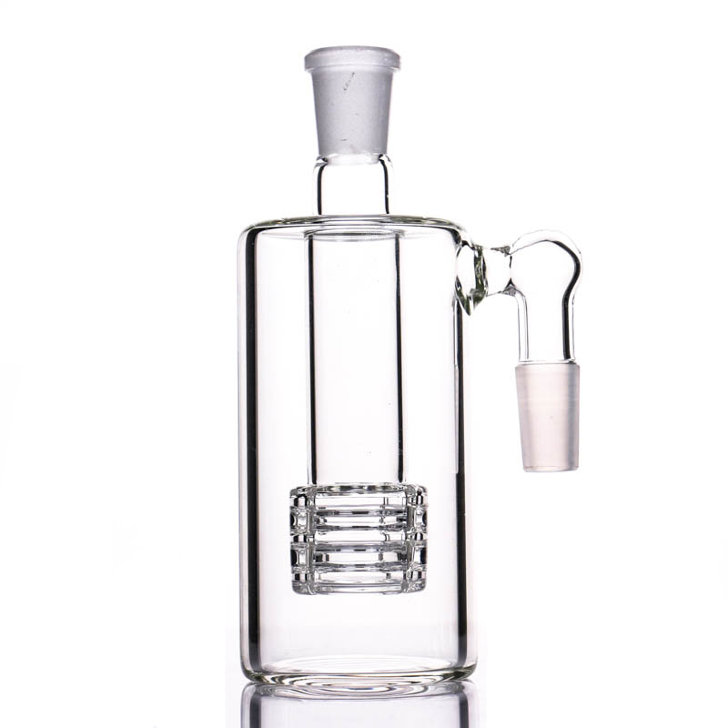 

Smoking Ash catchers 90 Degree Showerhead percolator 14mm 18mm thick clear glass ashcatcher