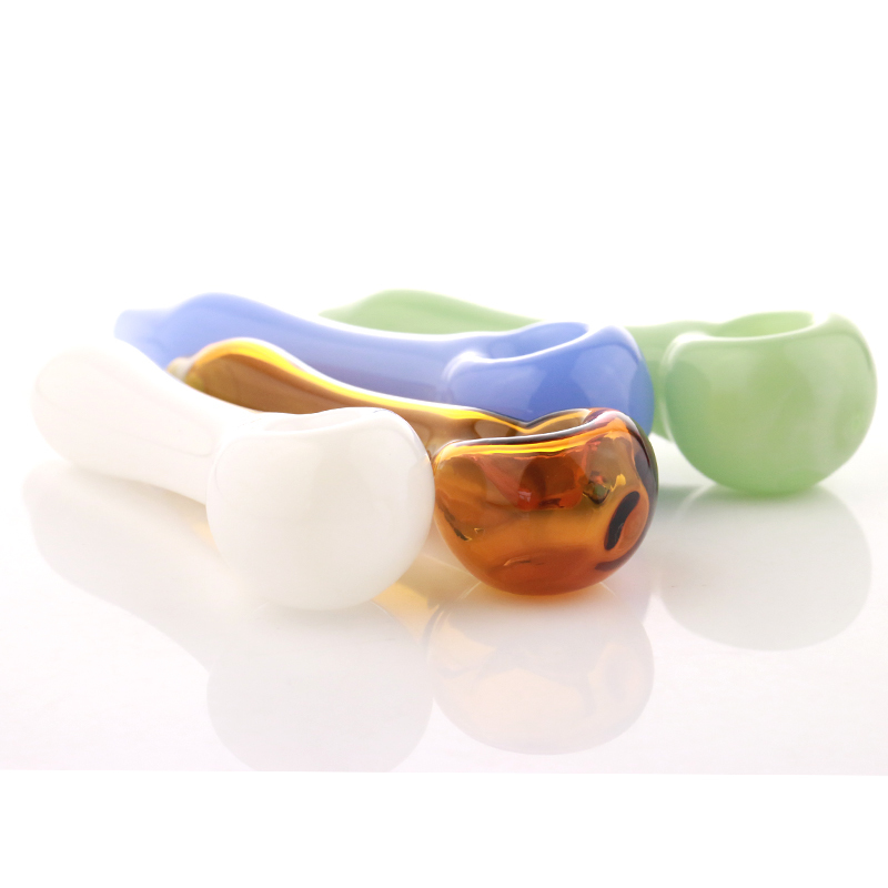 

Smoking pipes Glass Hand Pipes Hookah Smoking Tobacco Spoon Pipe Dab Rigs Bubbler smoke accessories straight type