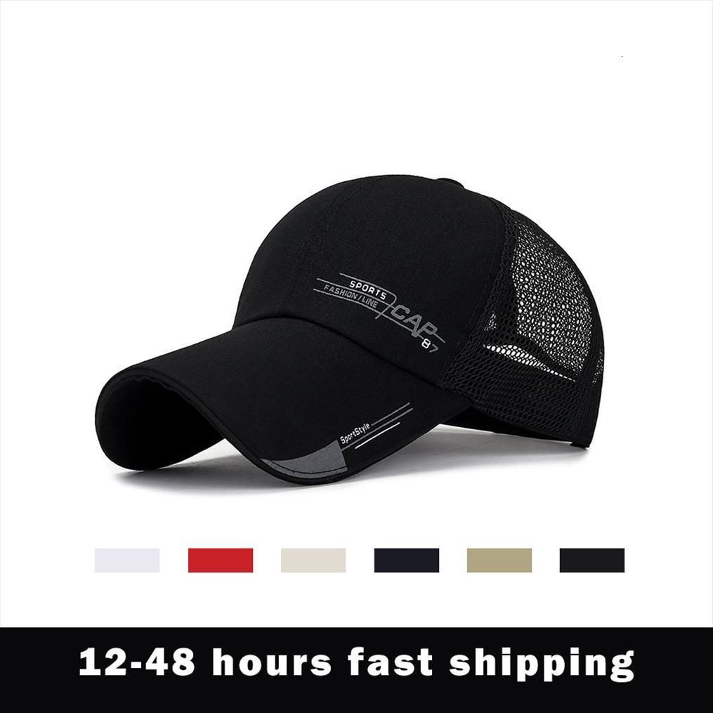 

Unisex Fashion Mesh Baseball Caps Adjustable Women Men Baseballs Cap Trucker Outdoor Sport Hip Hop Hat, Blue;gray