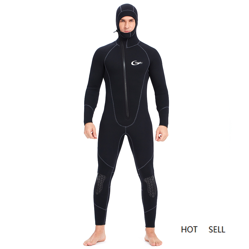 

Wetsuit 5mm / 3mm / 1.5mm / 7mm Scuba Diving Suit Men Neoprene Underwater hunting Surfing Front Zipper Spearfishing