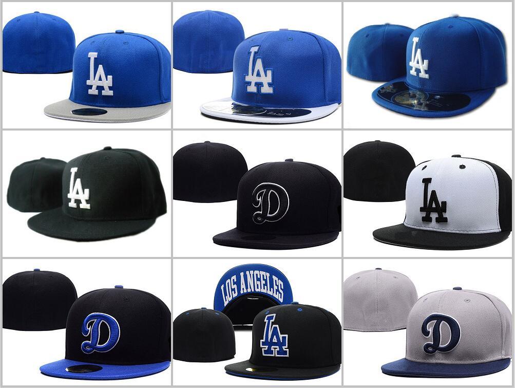 

2021 Los Angeles City Men's Team Baseball Full Closed Caps Summer Royal Blue Color LAi letter gorras bones Men Women Casual Outdoor Spo, Blue;gray