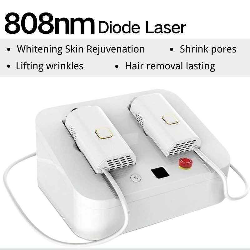 Mini Home Use 808Nm Diode Laser Painless Hair Removal Light Sheer Diode Beauty Lazer