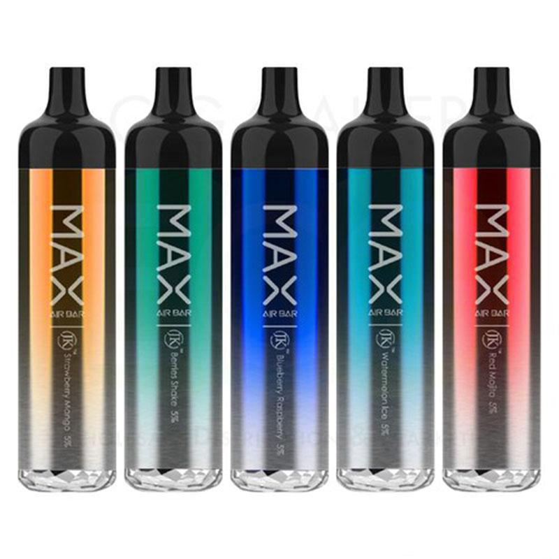 

Air Bar Max Lux Disposable Device e cigarette Buil-in 1250mAh Battery 2000puffs 6.5ml Vape pods Dab Pen Starter Kit Vaporizer PK PUFF DOUBLE Bang XXL