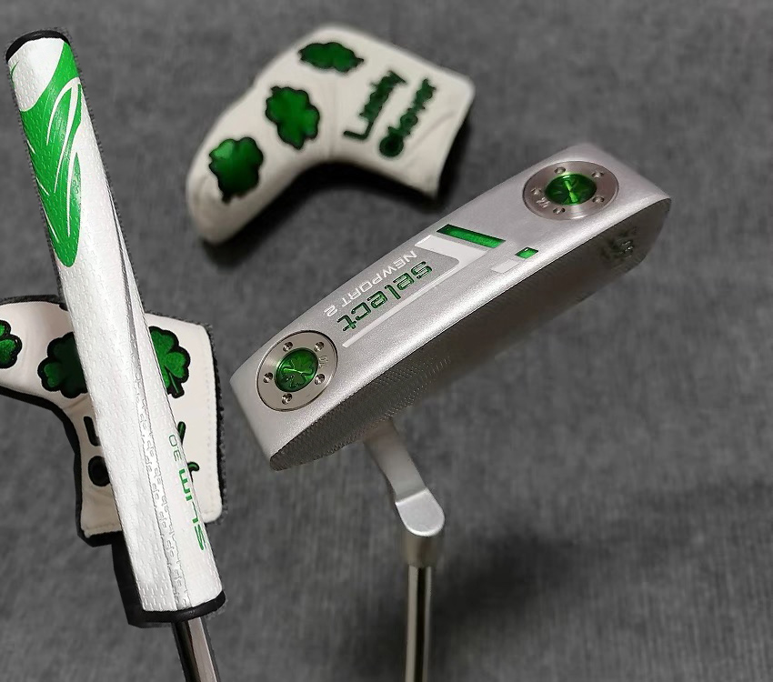 

Quick Ship green Newport2 Golf Putter with Headcover Real Pictures Contact Seller