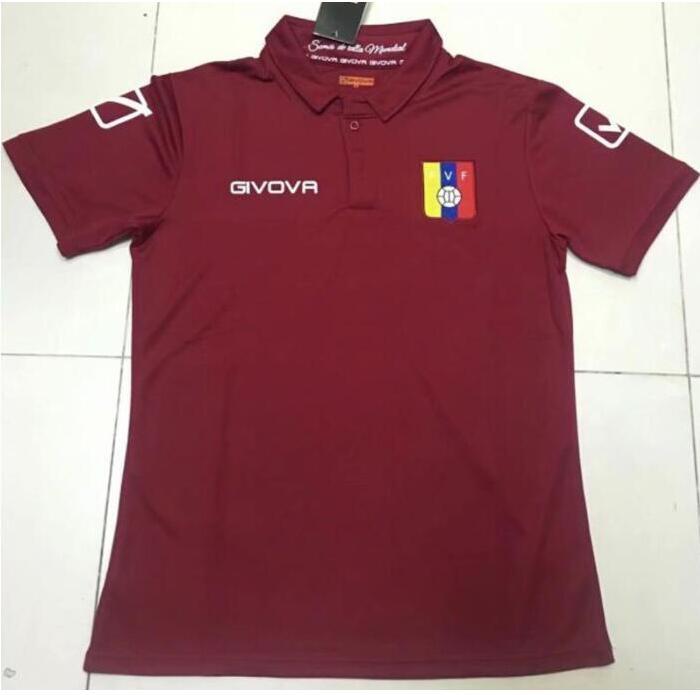 

2021 2022 Venezuela home red soccer jerseys 21 22 men away white football shirt Sales customization, Black;yellow
