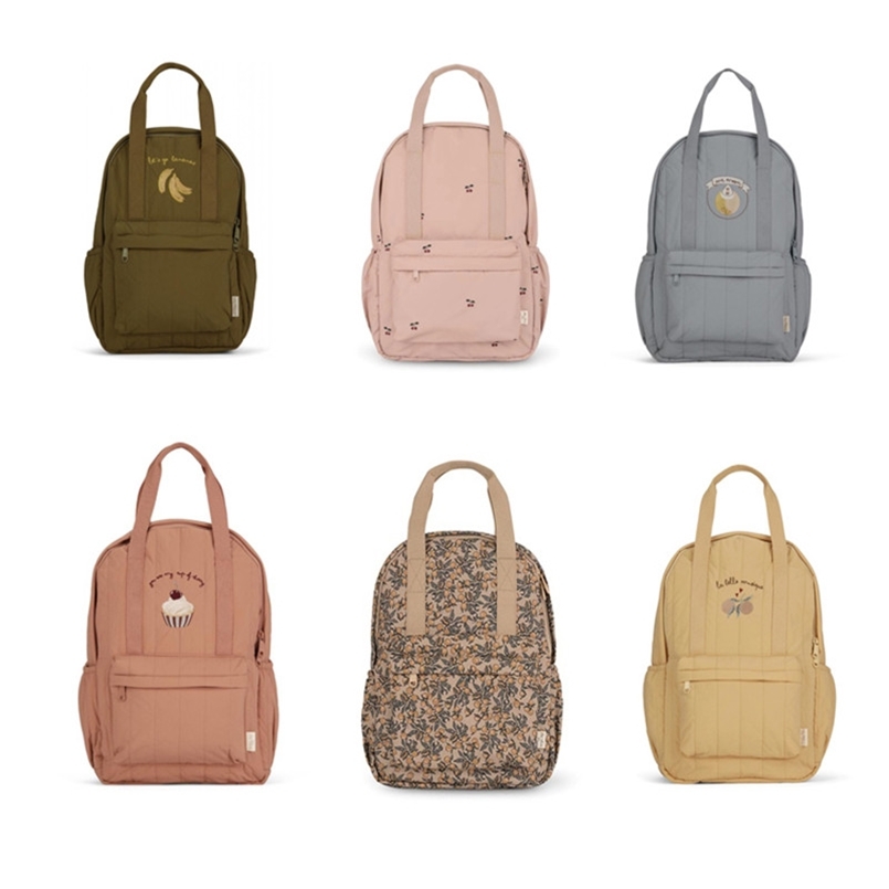 

Ks Brand kids Backpack Cute Cherry Cake Printed Toddler Girls Boys School Bags Designer Infant mochila Baby Backpacks 210831, Size s as shows