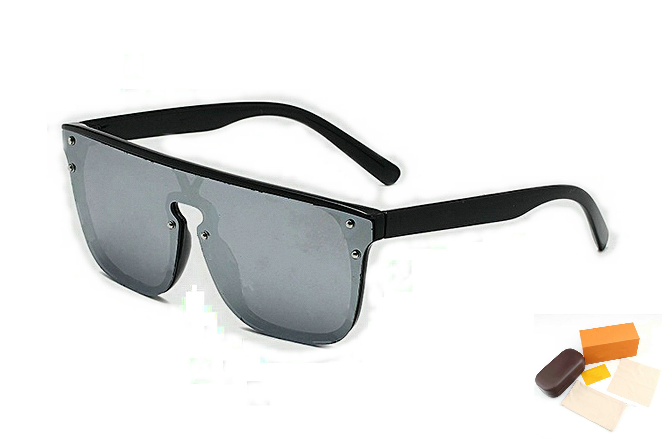 

men Fashion Square Sunglasses Women Designer Luxury Man/Women waimea Sun Glasses Classic Vintage UV400 Outdoor Oculos De Sol with box and case