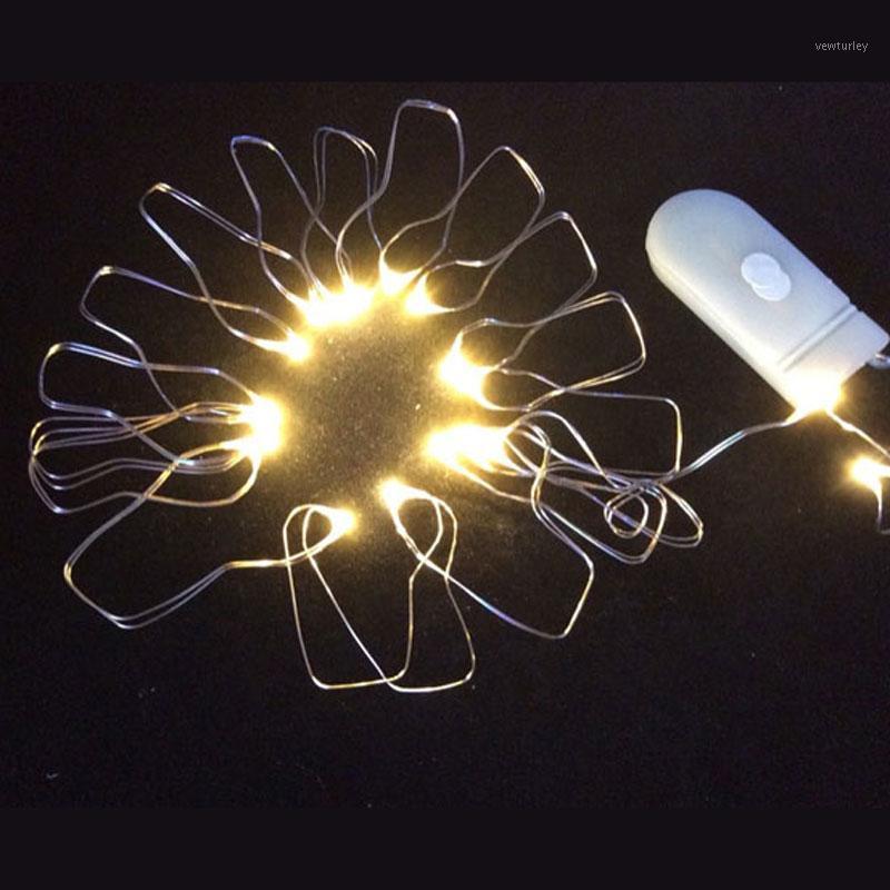 

Party Decoration Mixed Colors 7ft 2M 8 Coin Battery Powered Copper Wire Micro 20 Led String Fairy Light For Wedding
