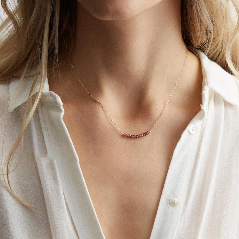 Pendant Necklaces Laramoi Women Necklace Female Elegant Chokers Party Birthday Gift Stainless Steel Charm Jewelry-image-706613932