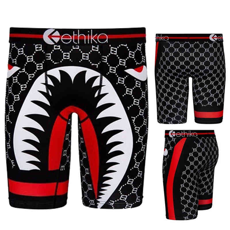 

Men's Sweat, Boxers, Underwear, Ethika, Black;white