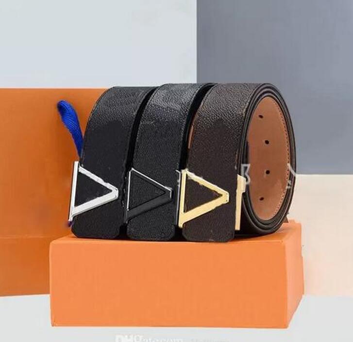 

Fashion buckle genuine leather belt Width 3.8cm 15 Styles Highly Quality with Box designer men women mens belts, And box