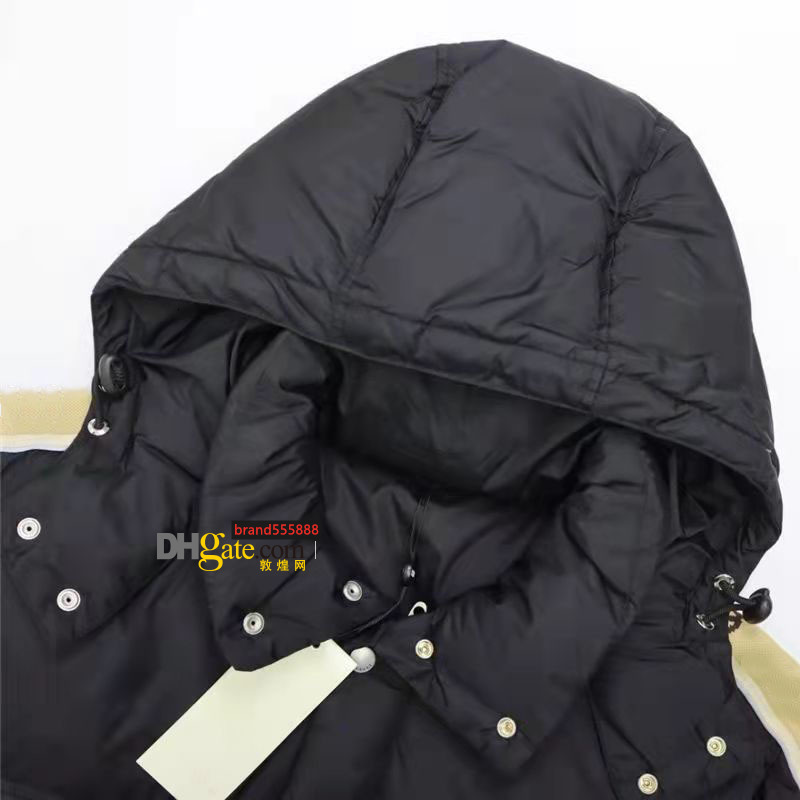 2021 men's and women's down jacket winter new top high-end design fashion letter jacquard thickened loose casual warm coat