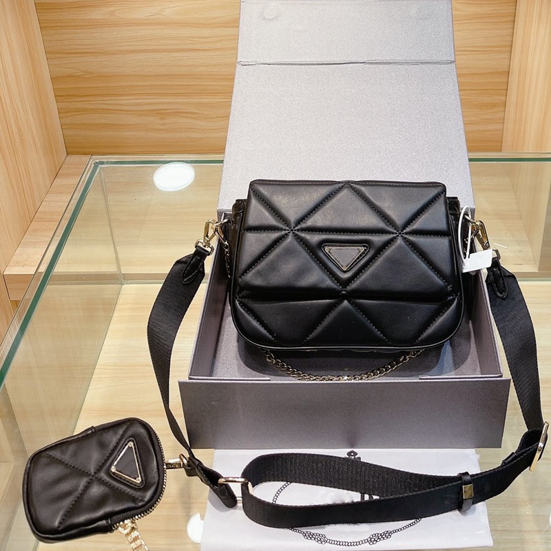 

Luxury Bags Braided Shoulder Strap Coin Purse Rectangular P Bag Top Genuine Leather Messenger Damier Cobal Ladies Travel, Red;black